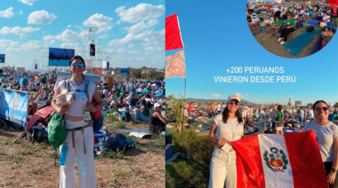 Jubileo de los Jóvenes 2025: Perú llevó su fe y alegría hasta el Papa Francisco en Roma