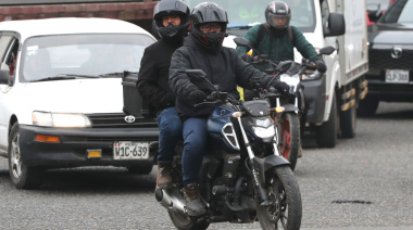 Prohíben que dos personas viajen en motocicleta en Lima y Callao para combatir la inseguridad
