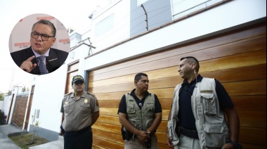 Fiscalía allana casa del ministro del Interior Juan José Santivañez