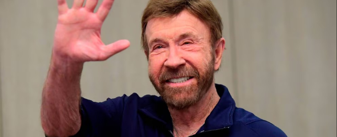 Fallece Chuck Norris, ícono del cine de acción