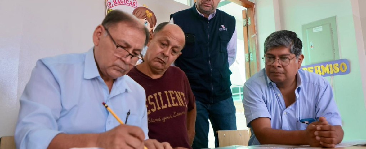 Más del 50 % de miembros de mesa ya están capacitados para las elecciones generales en el Perú