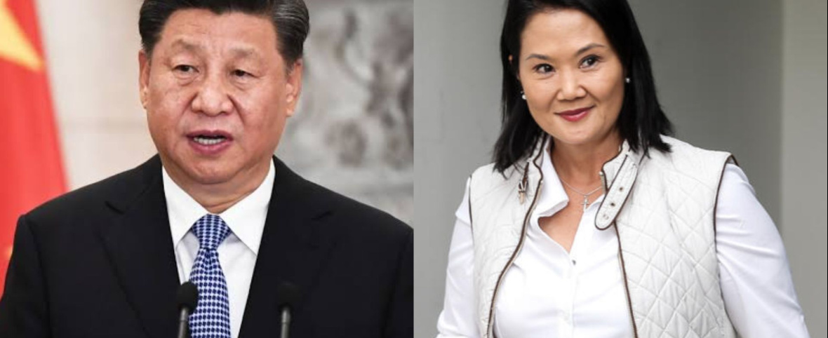 Xi Jinping felicita a Keiko Fujimori y apuesta por fortalecer la relación con Perú