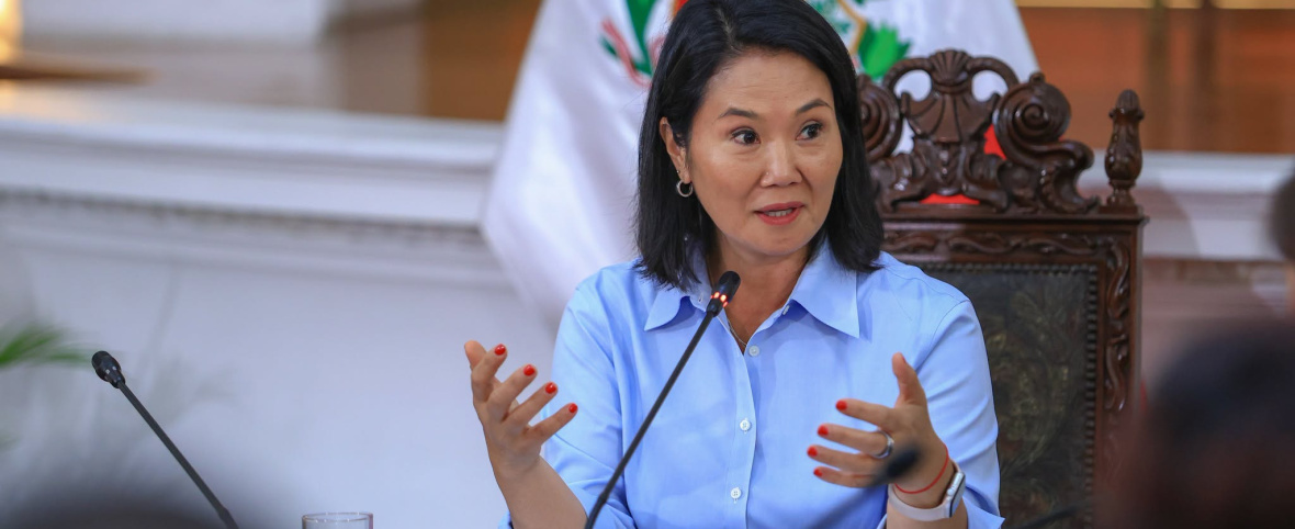 Keiko Fujimori anuncia subsidio de hasta 20% para transportistas por alza de combustibles