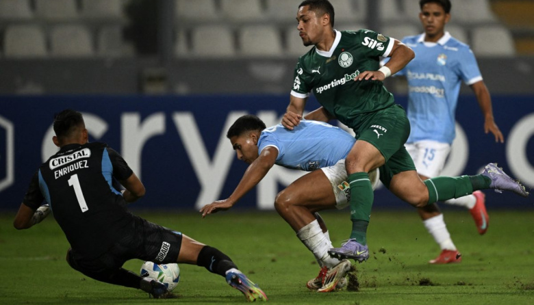Sporting Cristal eliminado de todo: cayó goleado 0-6 ante Palmeiras