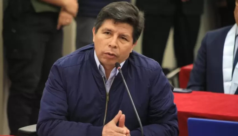Pedro Castillo denuncia a 100 congresistas y a Dina Boluarte por su vacancia presidencial