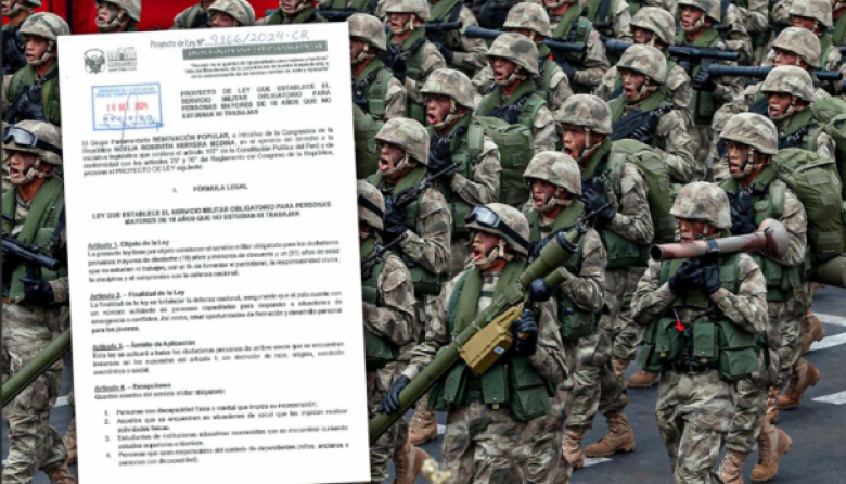 Servicio Militar: inscripción será obligatoria desde los 17 años