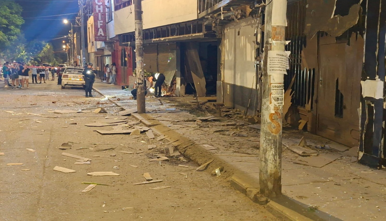 Atentado con explosivos deja al menos 25 viviendas afectadas en Trujillo