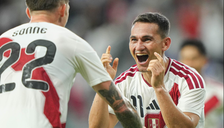 Agónica victoria de la selección peruana por 2 a 1 sobre Haití