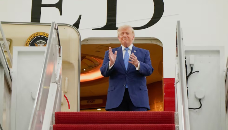 Donald Trump estrena un nuevo avión presidencial