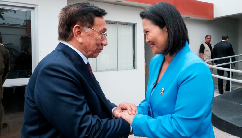 Balcázar y Fujimori anuncian reunión en Palacio de Gobierno antes del cambio de mando