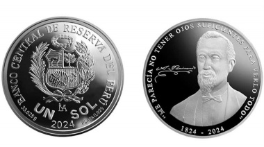 BCRP lanza moneda en homenaje a Antonio Raimondi por el bicentenario de su nacimiento