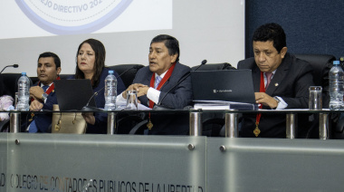 Colegio de Contadores Públicos de La Libertad logra inscripción de nuevo estatuto institucional