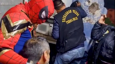 ‘Spiderman’ de la PNP capturó al ‘Duende Verde’ de la droga en Lima