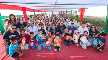 Más de 500 niños participaron en chocolatada navideña organizada por CV Covesa en El Milagro
