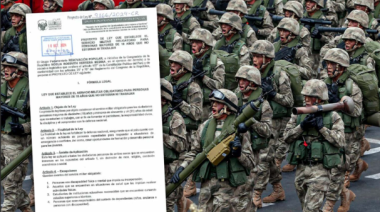 Servicio Militar: inscripción será obligatoria desde los 17 años