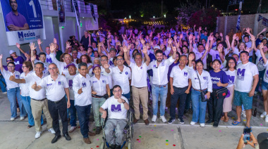 Candidato presidencial por el Partido Morado llega a Trujillo con un mensaje de esperanza y algarabía