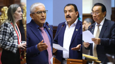 ¿Quiénes son los 4 candidatos a la presidencia tras censura de Jerí?