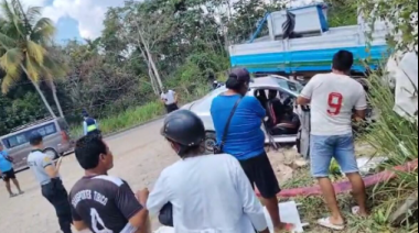 Cuatro agentes de la SUAT resultan heridos en accidente en la carretera Fernando Belaúnde Terry