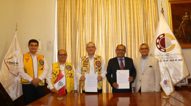 Club de Leones de Trujillo y Cámara de Comercio de La Libertad suscriben convenio para fortalecer el Festival Internacional de Primaver