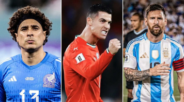 Cristiano Ronaldo, Lionel Messi y Guillermo Ochoa disputarán su sexta Copa del Mundo