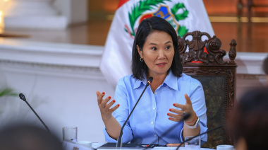 Keiko Fujimori anuncia subsidio de hasta 20% para transportistas por alza de combustibles