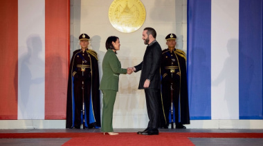 Keiko Fujimori y Nayib Bukele firman acuerdos durante reunión oficial en El Salvador