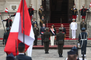 Keiko Fujimori fue reconocida como jefa suprema de las Fuerzas Armadas y la Policía Nacional