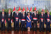 Keiko Fujimori tomó juramento a su primer Gabinete Ministerial presidido por Luis Galarreta