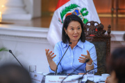 Keiko Fujimori anuncia subsidio de hasta 20% para transportistas por alza de combustibles