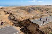 Moquegua: colapso de la Costanera Sur obliga a habilitar una vía alterna