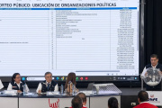 ONPE sortea ubicación de partidos en cédula para Elecciones Regionales y Municipales 2026