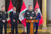 Óscar Arriola anuncia que será relevado como comandante de la Policía Nacional