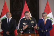 Óscar Arriola anuncia que será relevado como comandante de la Policía Nacional
