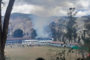 Ataque explosivo obliga a suspender jornada electoral en colegio de Sorochuco, en Celendín