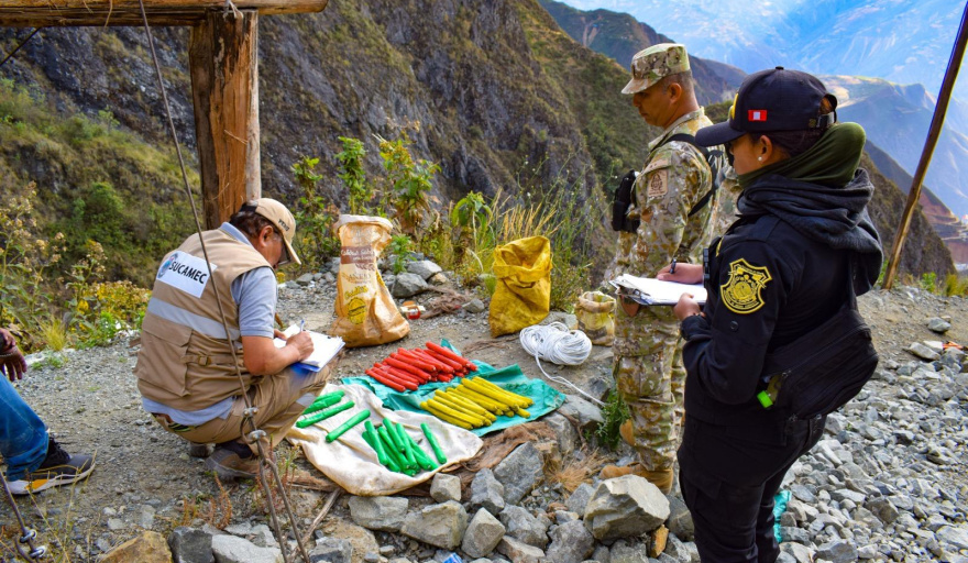 Minería ilegal pierde más de S/24 millones tras exitosa operación del Comando Unificado Pataz