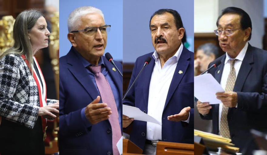 ¿Quiénes son los 4 candidatos a la presidencia tras censura de Jerí?